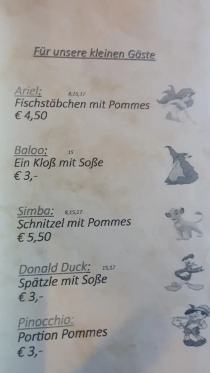 Speisekarte photo 3