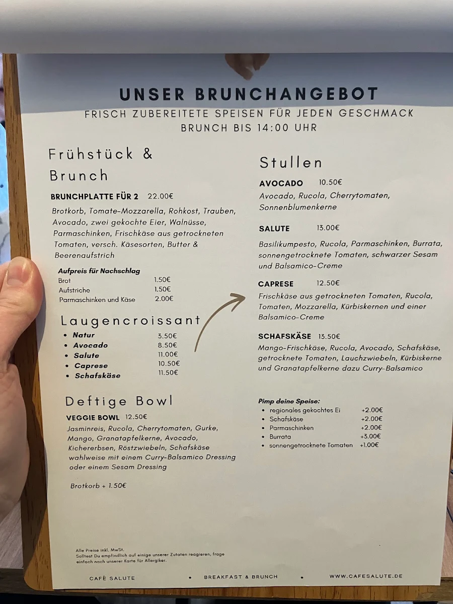 Speisekarte photo 1