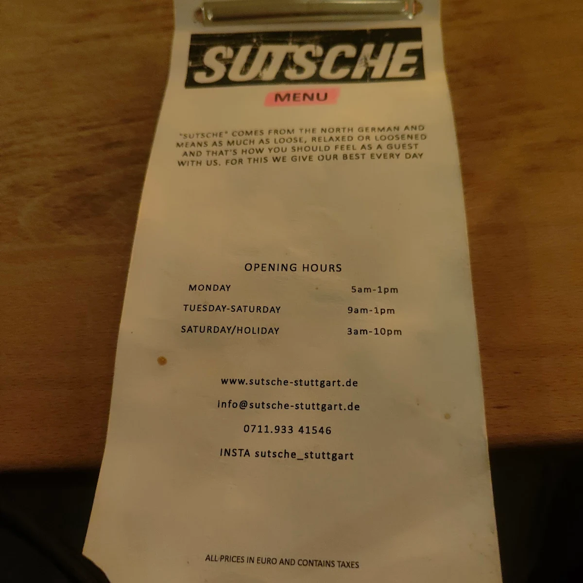 Speisekarte photo 10