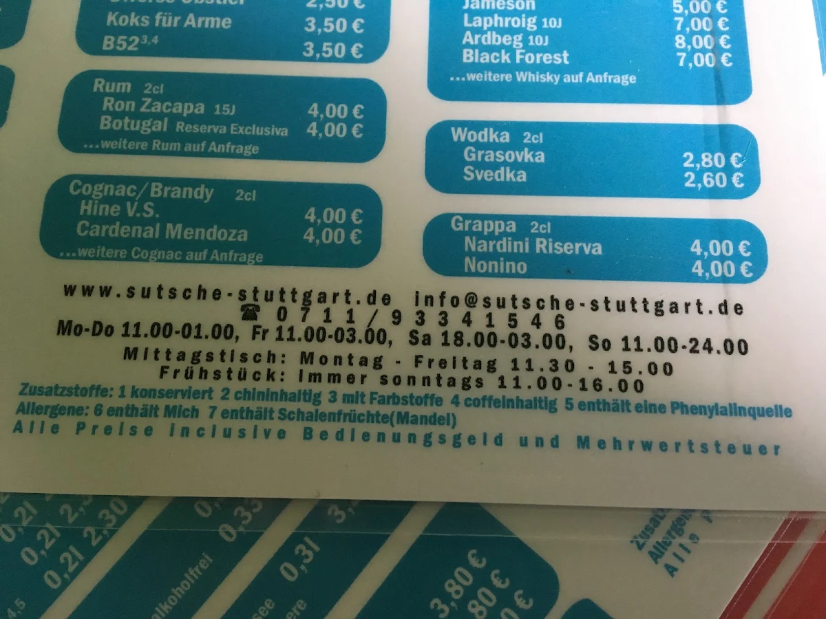 Speisekarte photo 9