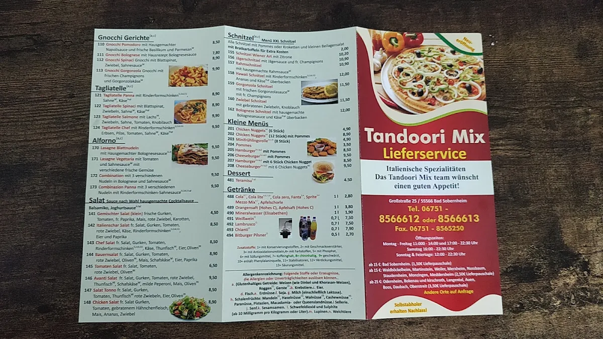 Speisekarte photo 1