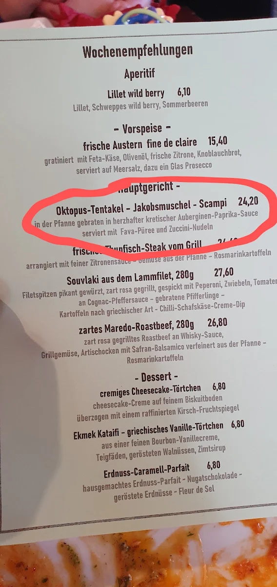 Speisekarte photo 5