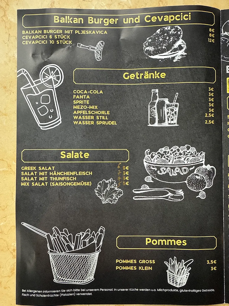 Speisekarte photo 2