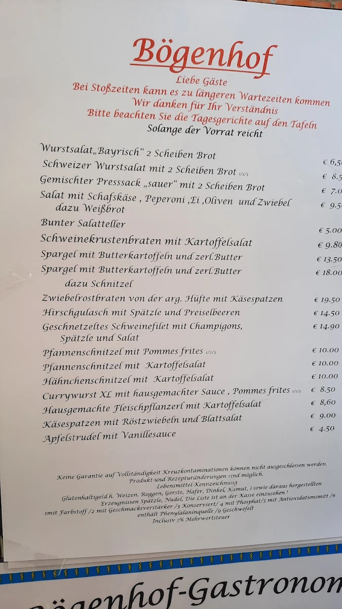 Speisekarte photo 3