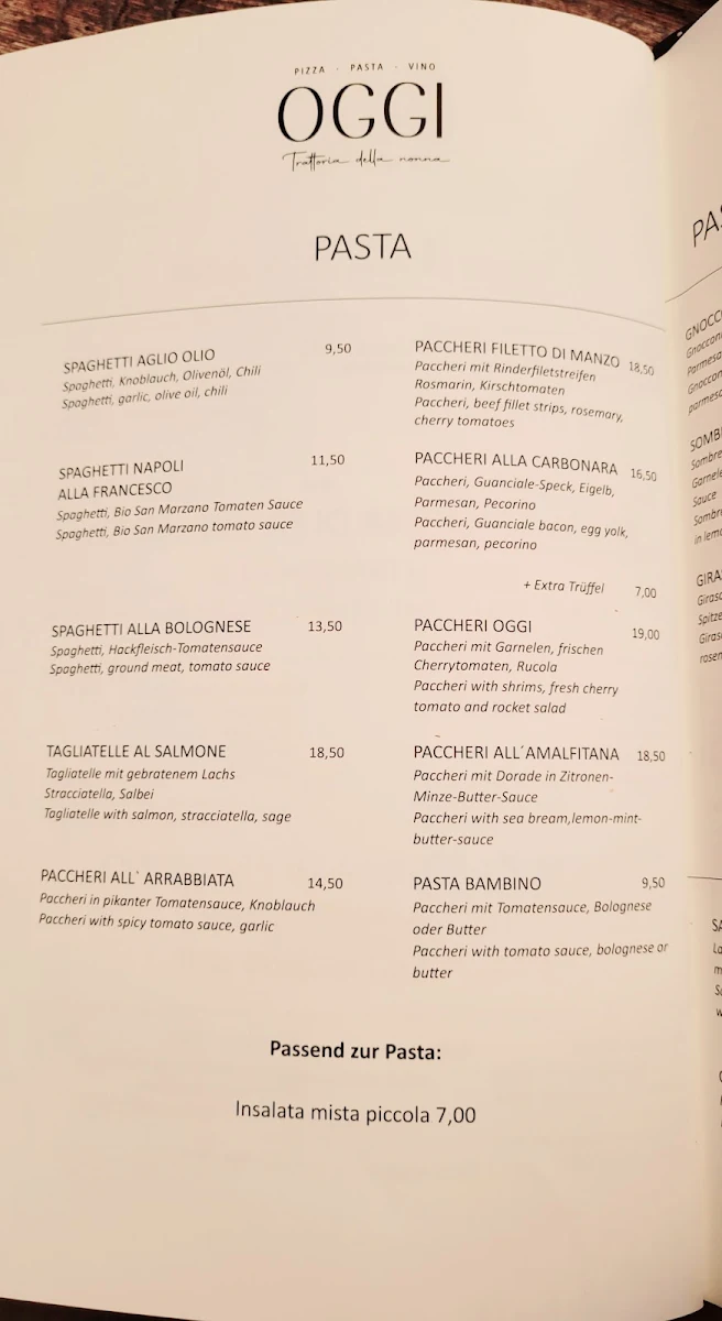 Speisekarte photo 2