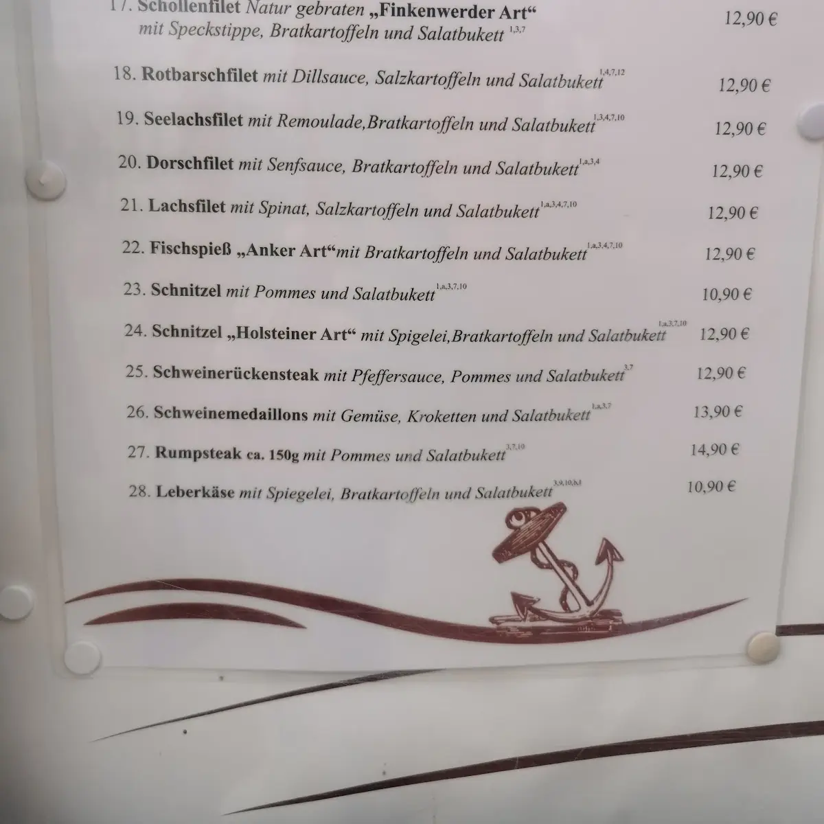 Speisekarte photo 3