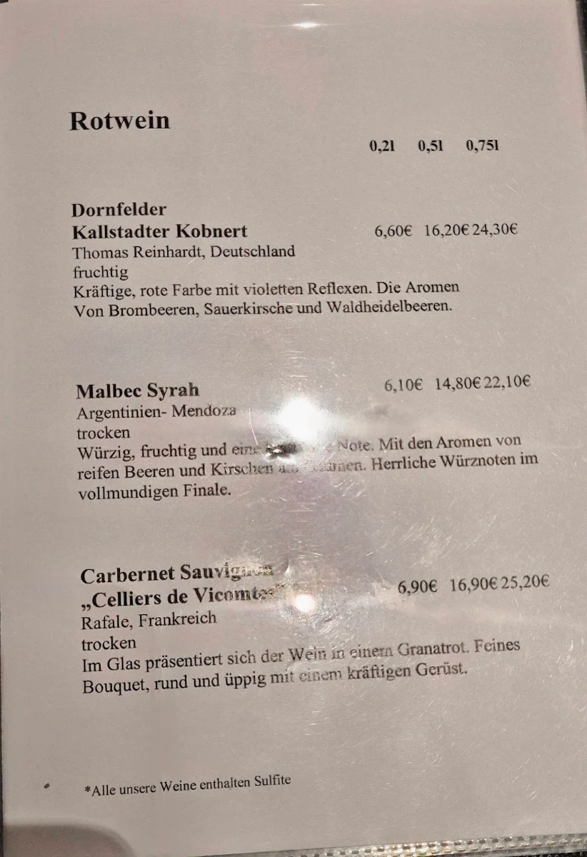 Speisekarte photo 1