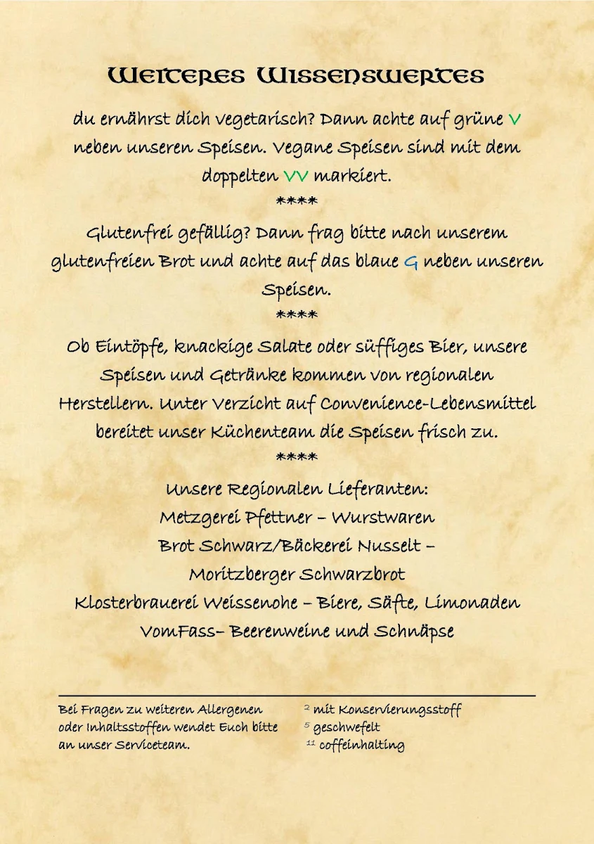 Speisekarte photo 2