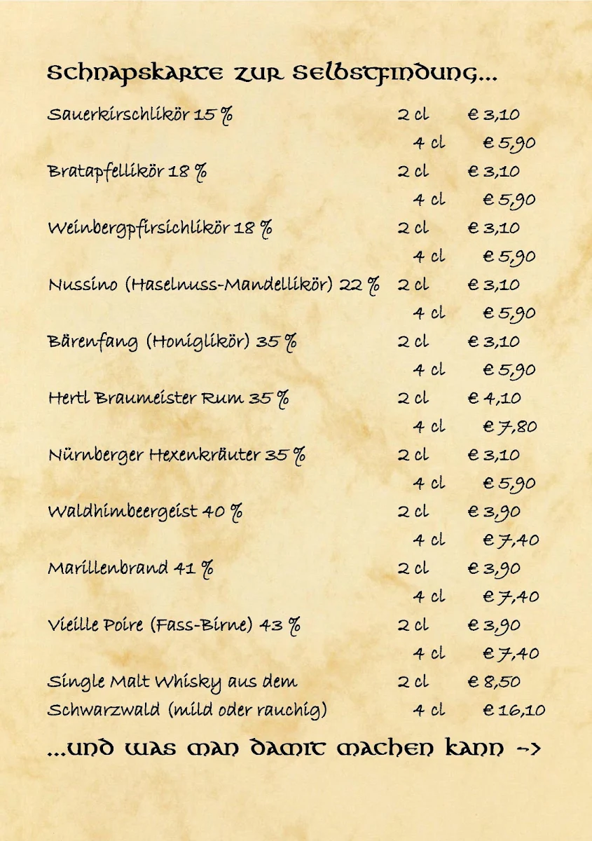 Speisekarte photo 3