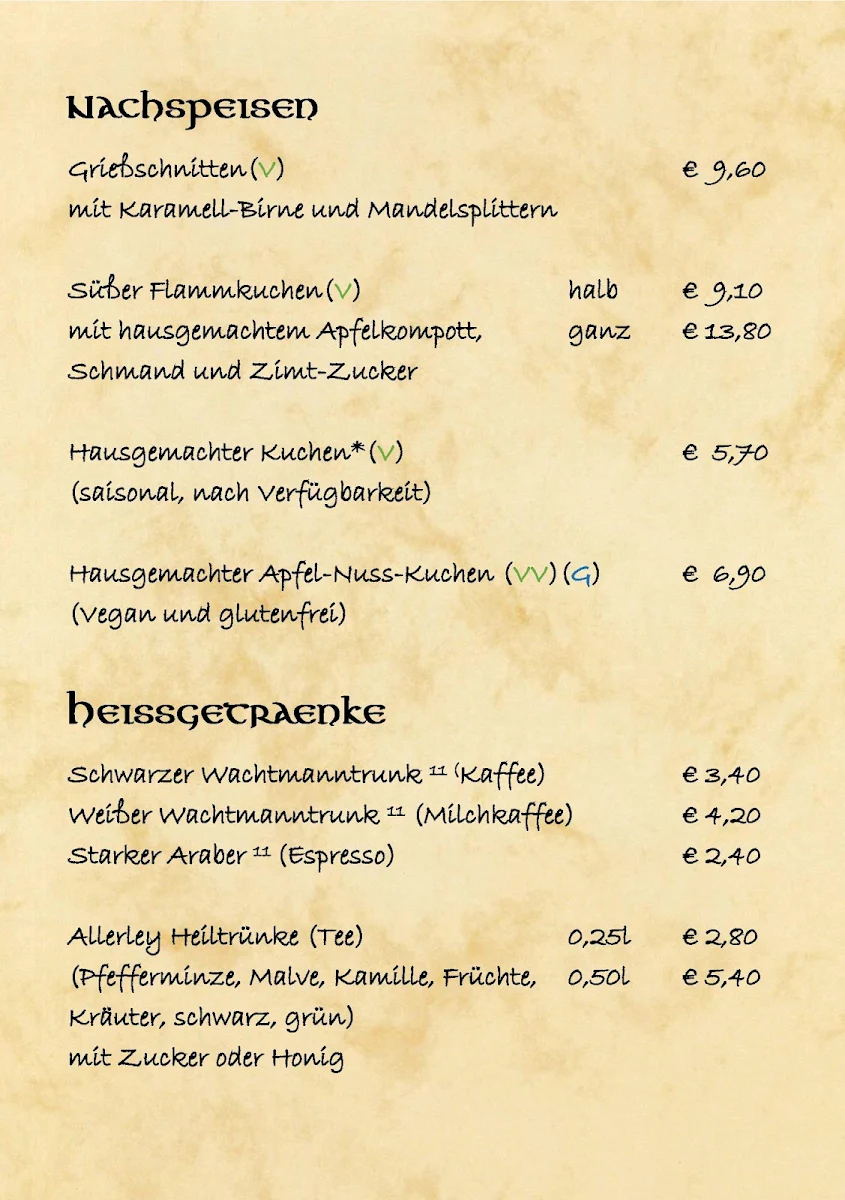 Speisekarte photo 8