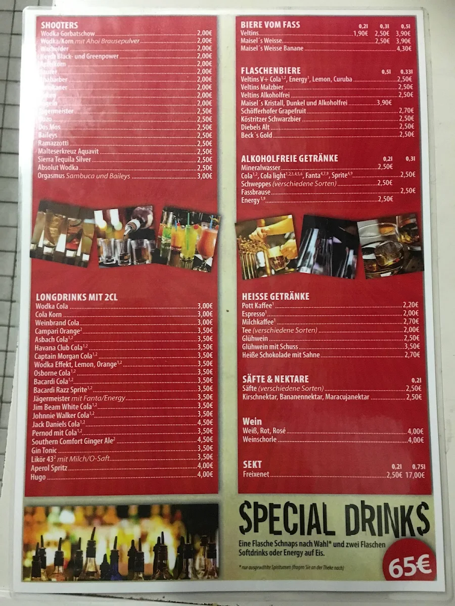 Speisekarte, Rebano