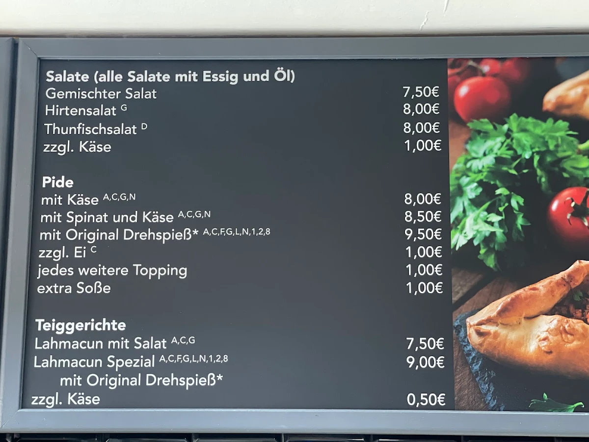 Speisekarte photo 3