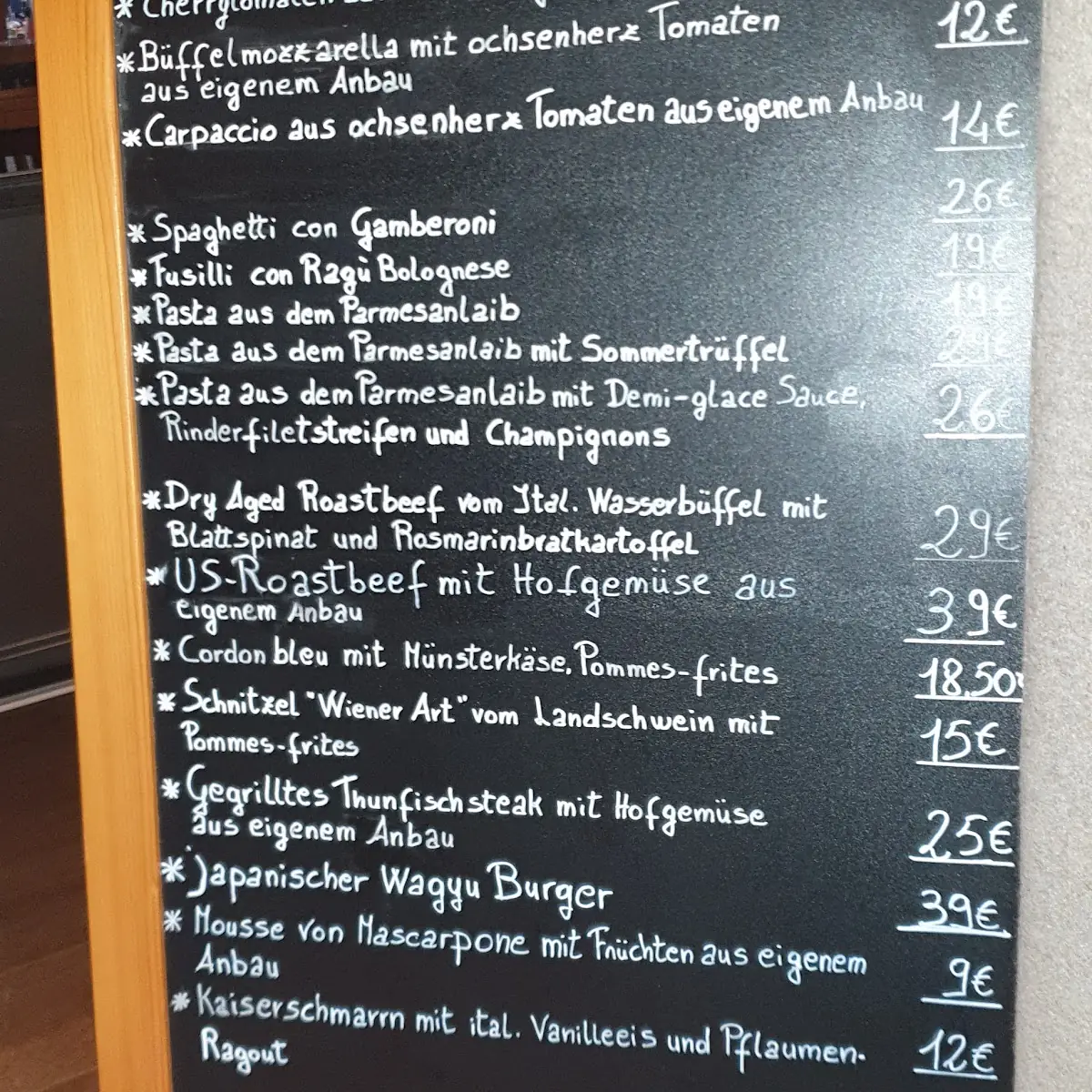 Speisekarte photo 2