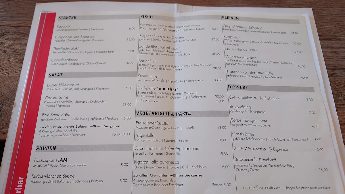 Speisekarte photo 1