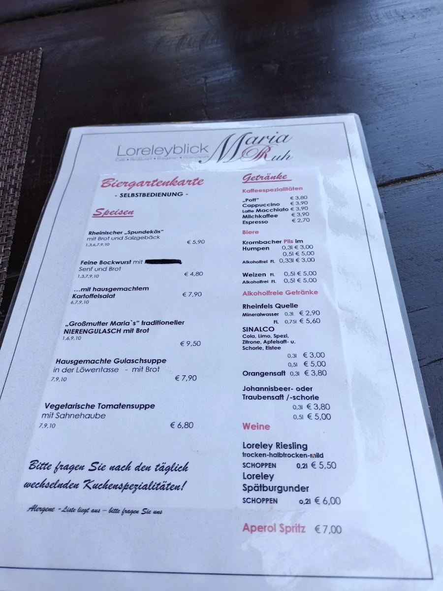 Speisekarte photo 5