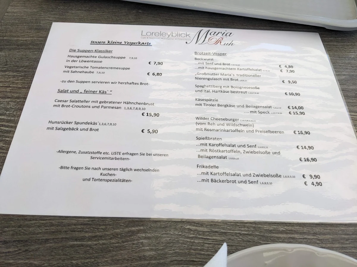 Speisekarte photo 6