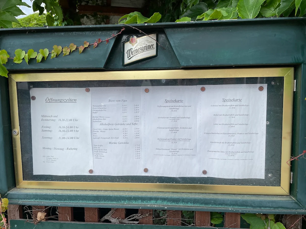 Speisekarte photo 1