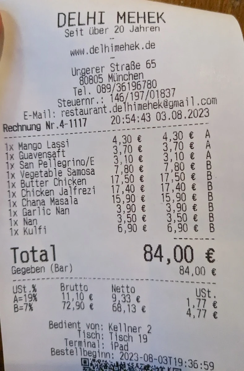 Speisekarte photo 10