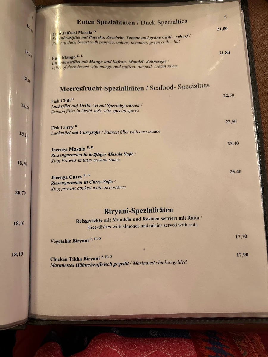 Speisekarte photo 4
