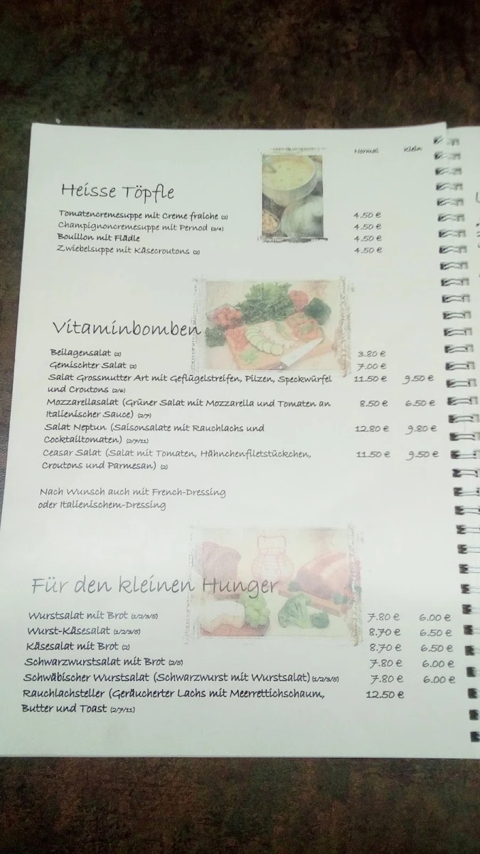 Speisekarte photo 2