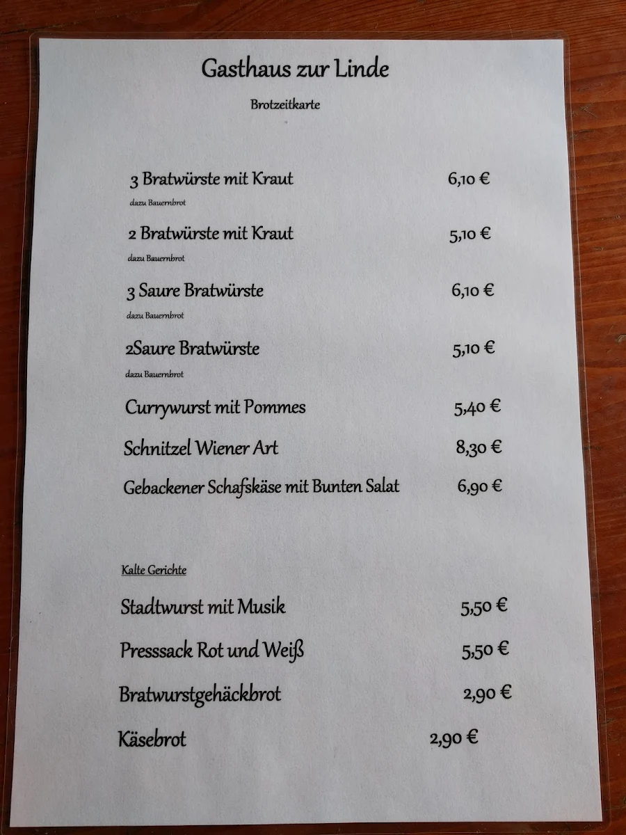 Speisekarte photo 3
