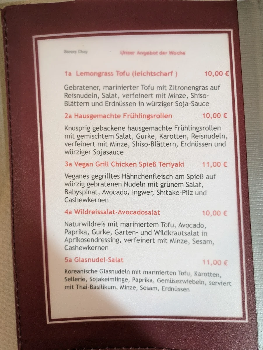 Speisekarte photo 2