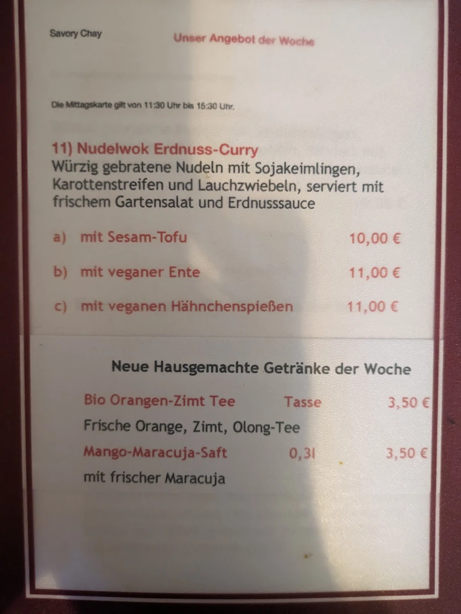 Speisekarte photo 5