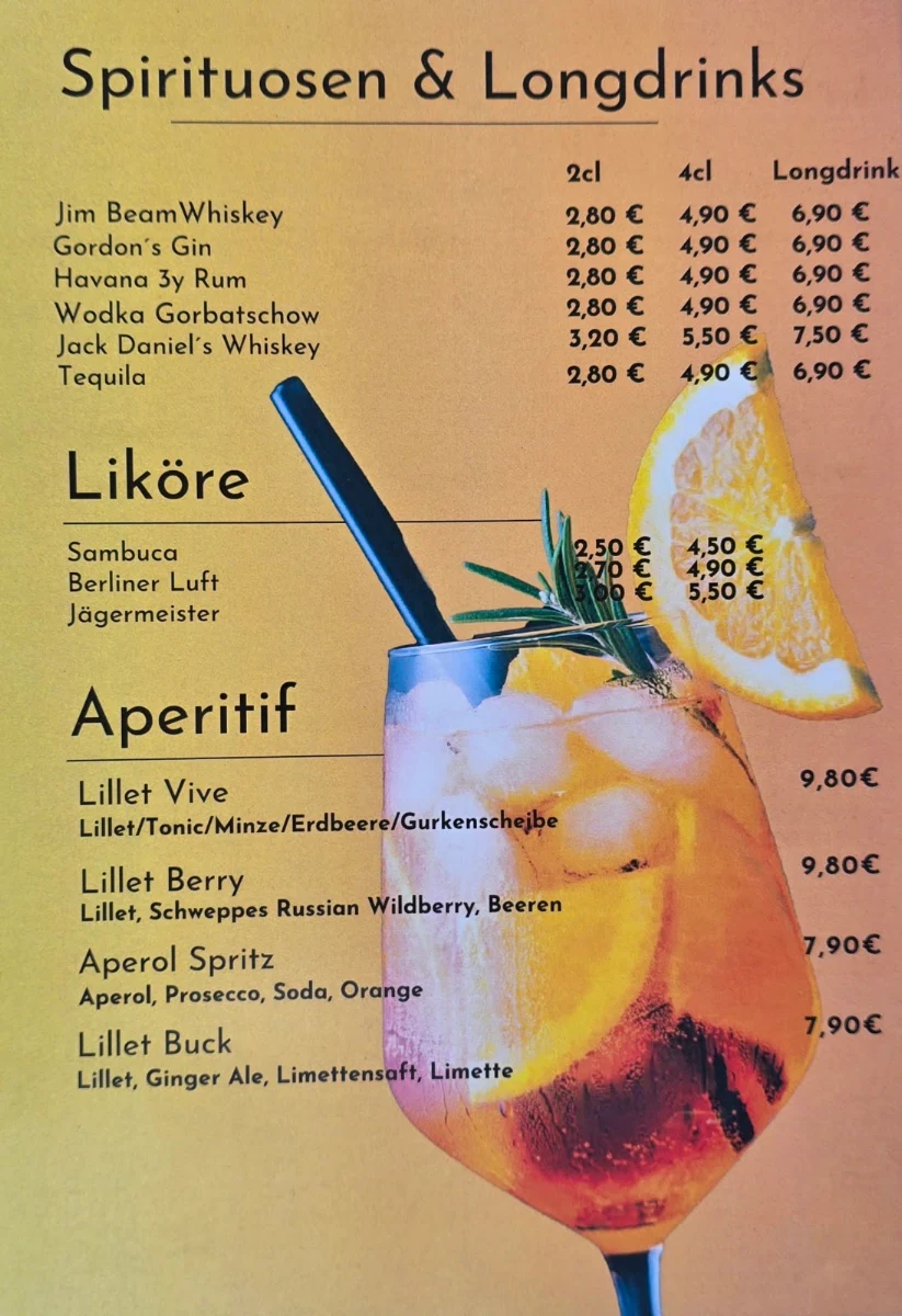 Speisekarte photo 5