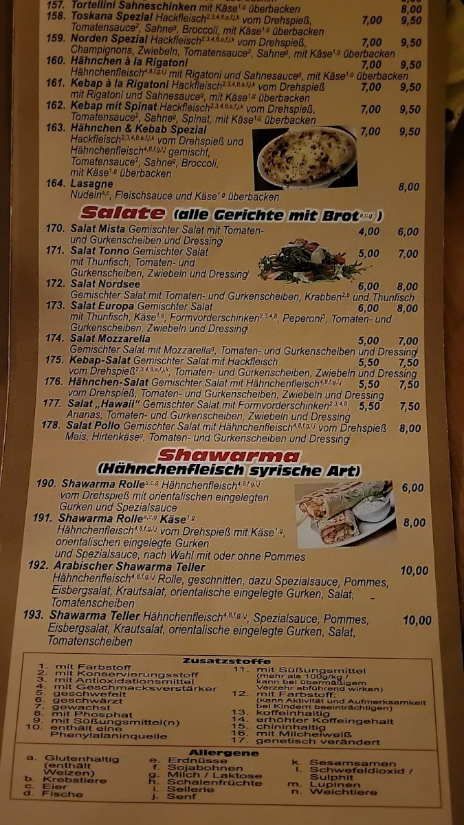 Speisekarte photo 1