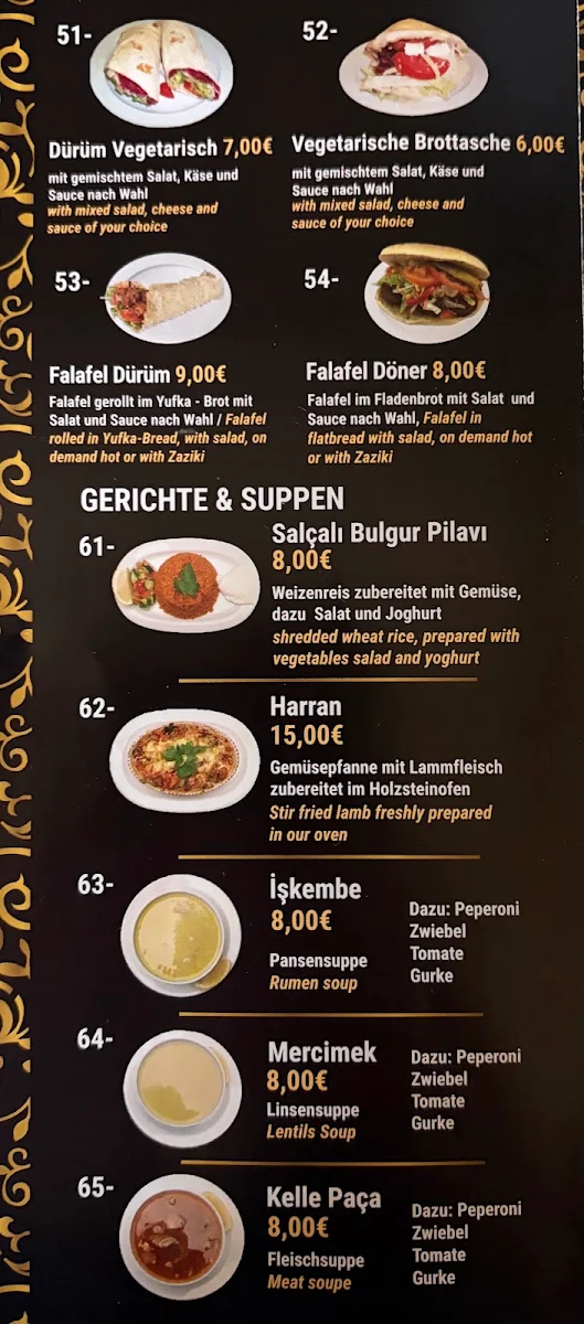 Speisekarte photo 3