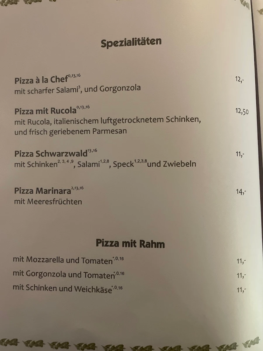 Speisekarte photo 3