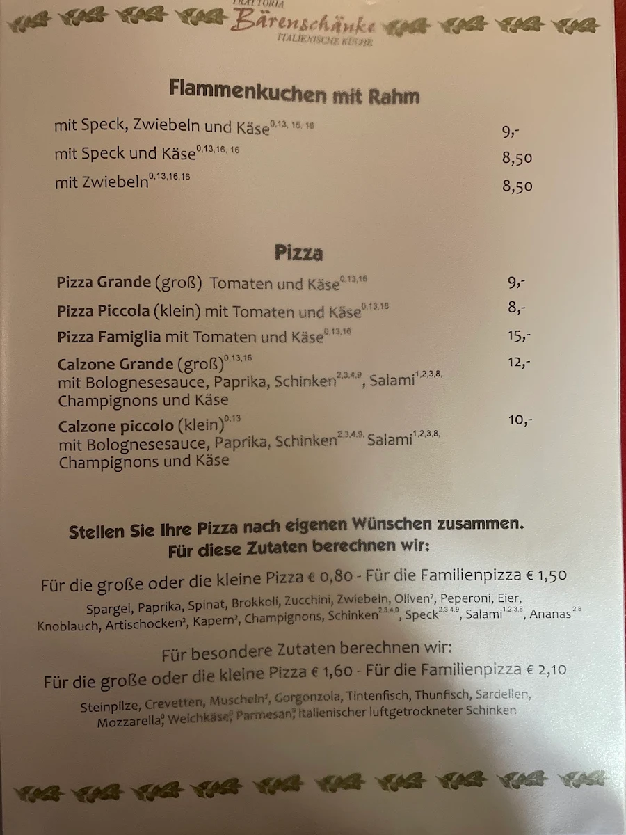 Speisekarte photo 6
