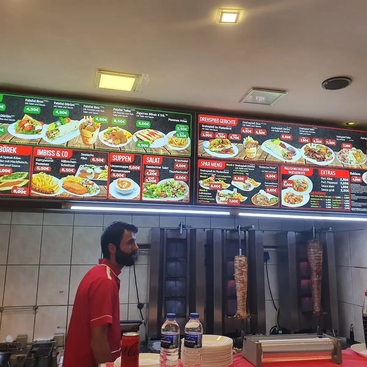 Speisekarte, ÖZ Harput Grill Haus
