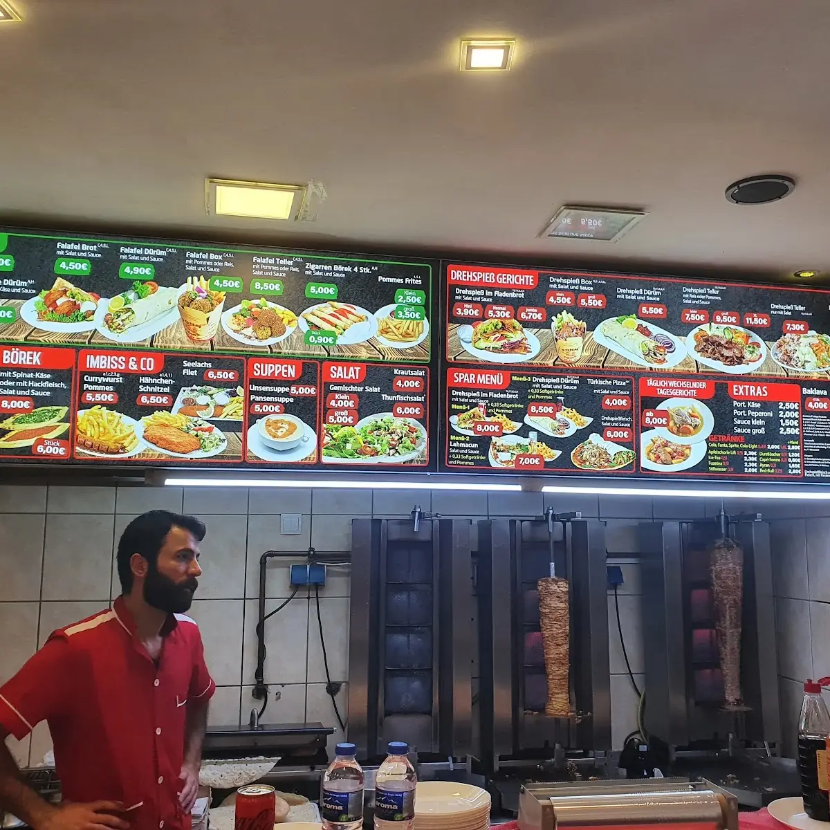 Speisekarte, ÖZ Harput Grill Haus