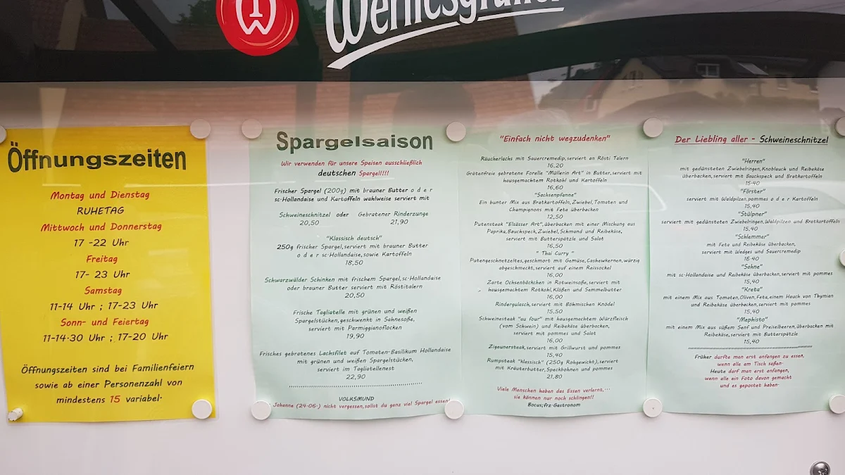 Speisekarte photo 1