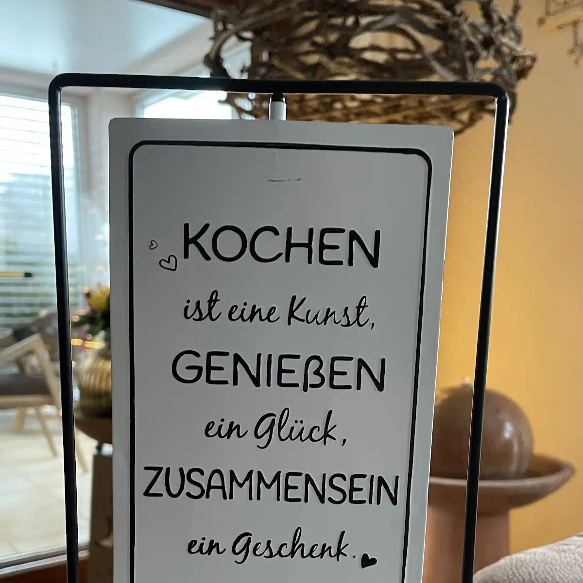 Speisekarte, Gasthaus Eichbaum