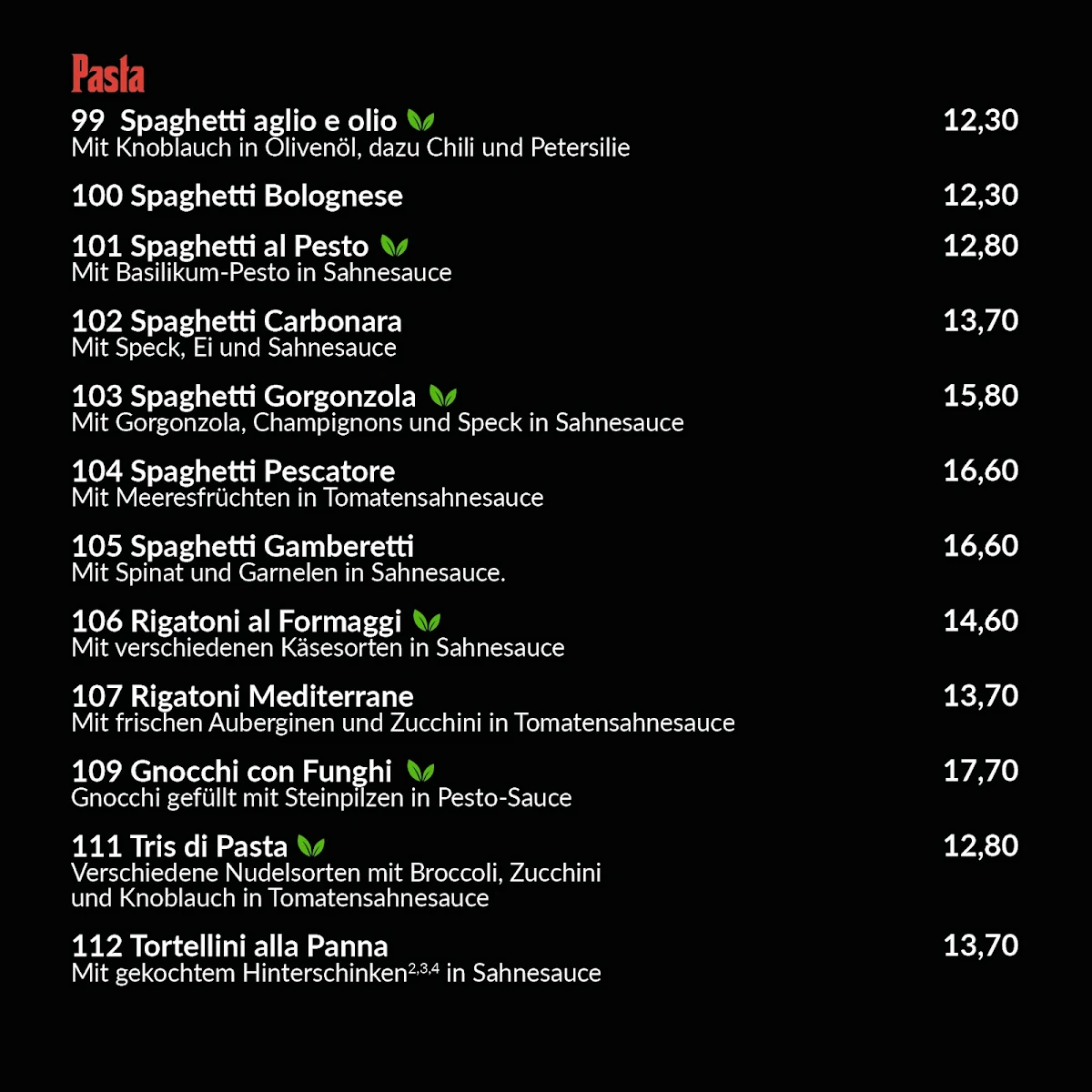 Speisekarte photo 8