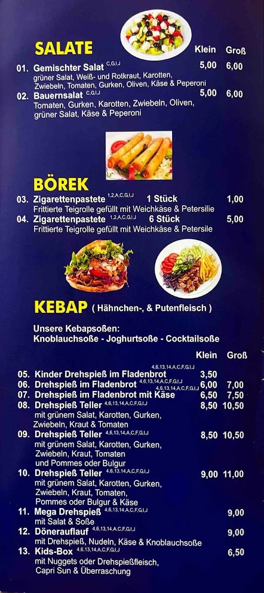 Speisekarte photo 3