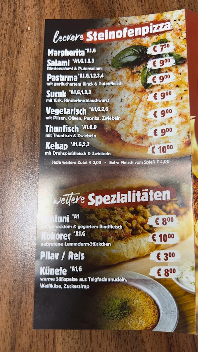 Speisekarte photo 1