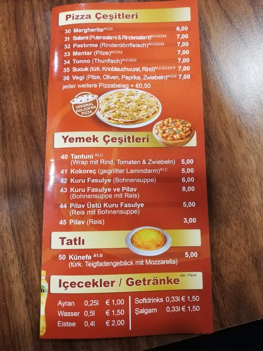 Speisekarte photo 5
