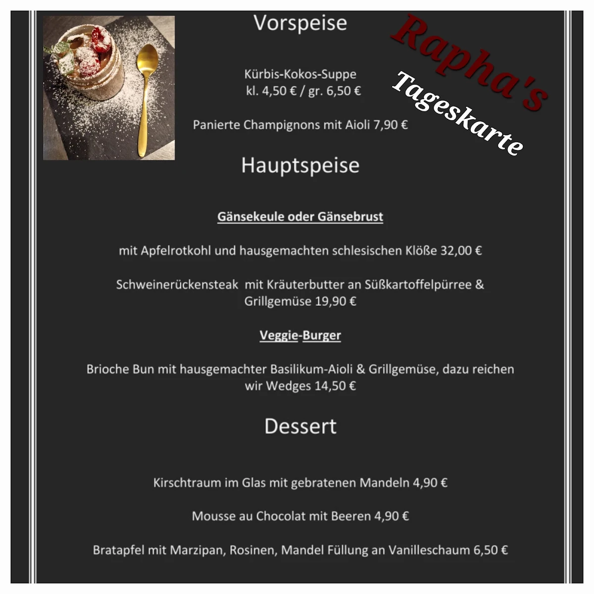 Speisekarte photo 10