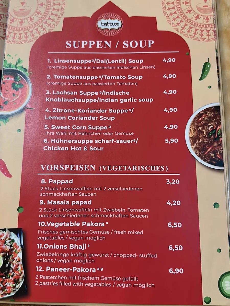 Speisekarte photo 2
