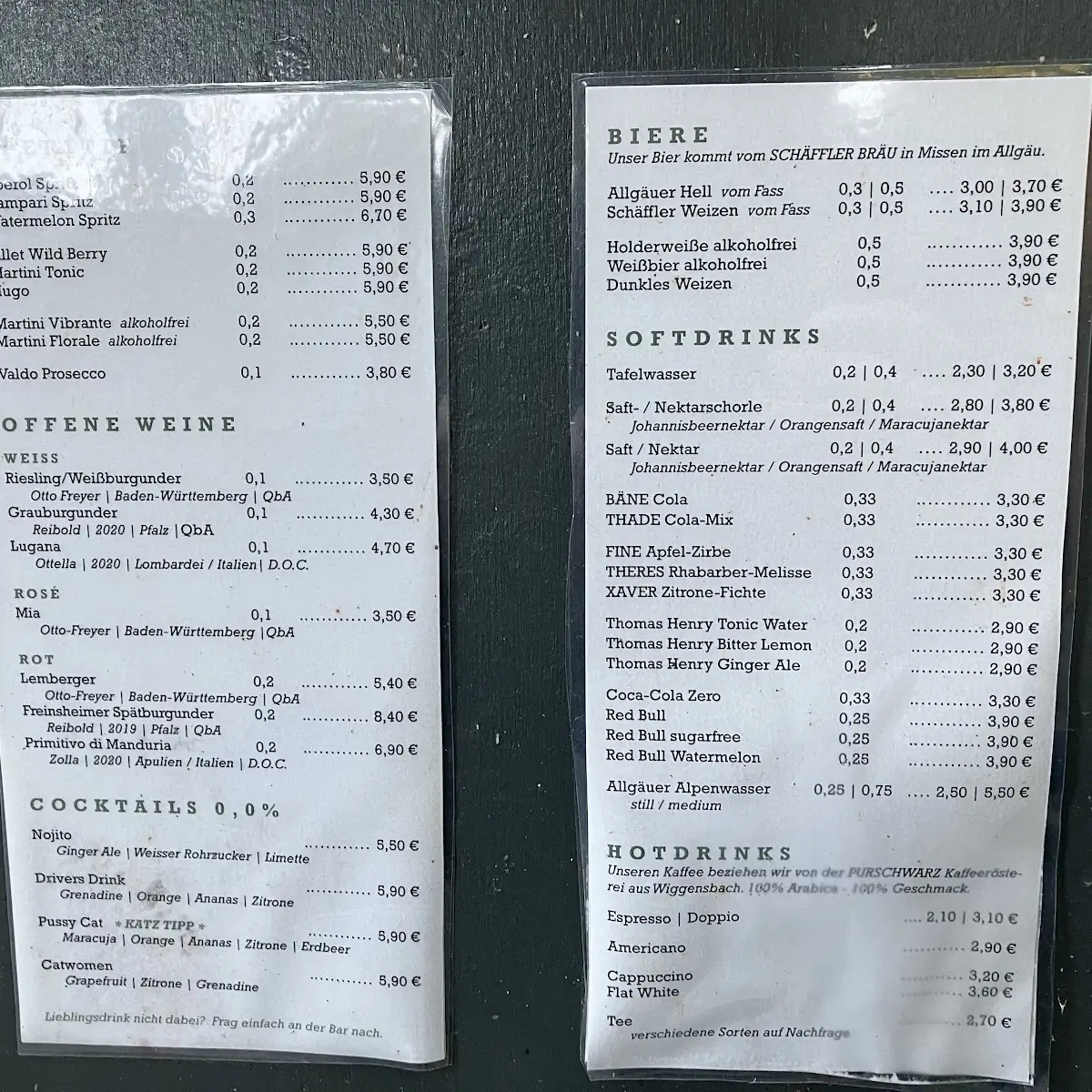 Speisekarte photo 10