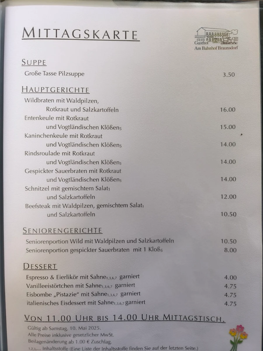 Speisekarte photo 2