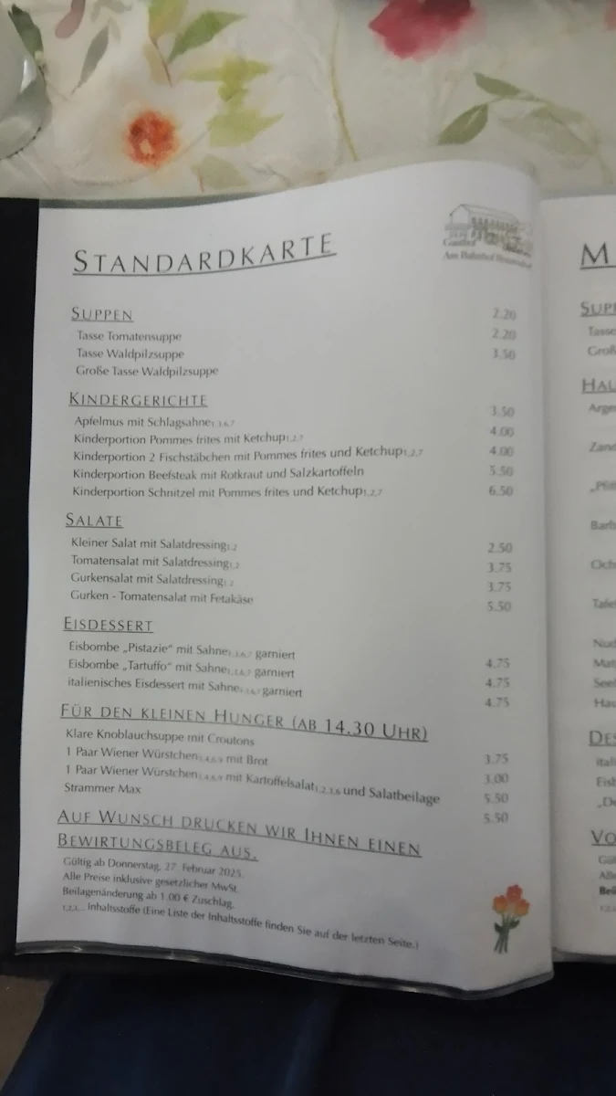 Speisekarte photo 5