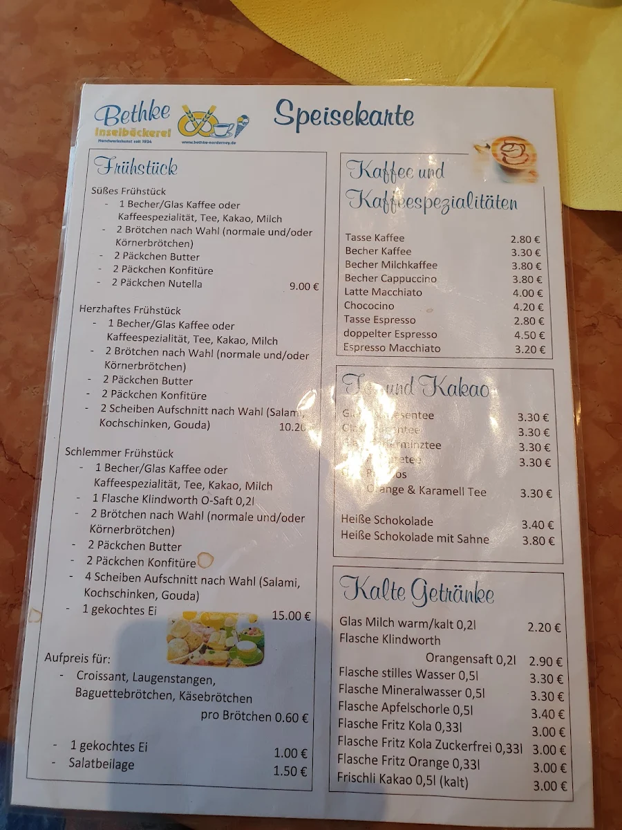 Speisekarte photo 4