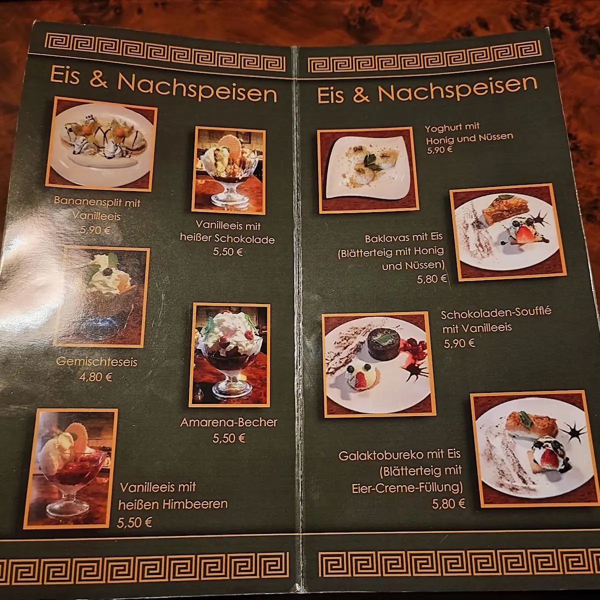 Speisekarte photo 2