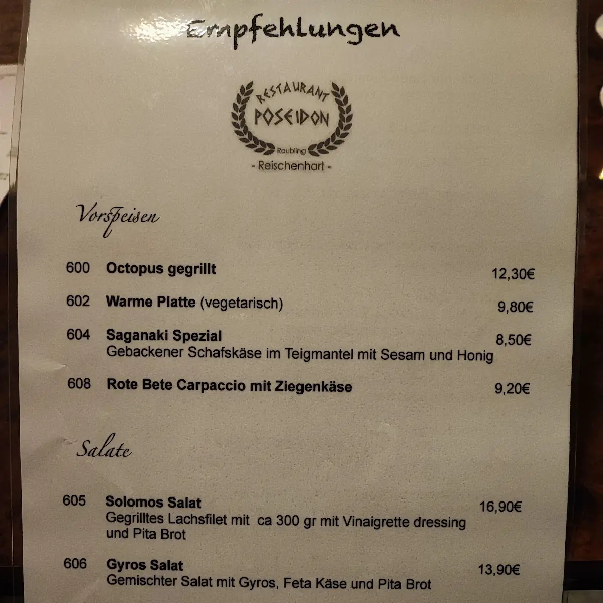 Speisekarte photo 8