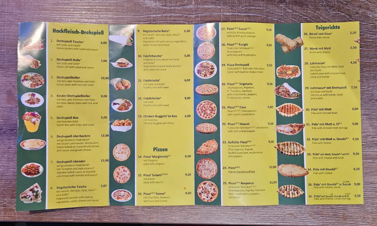 Speisekarte photo 1