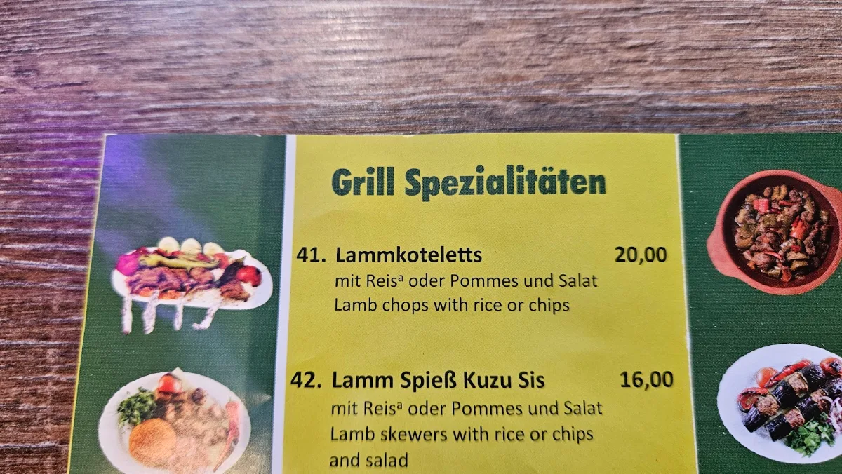 Speisekarte photo 3